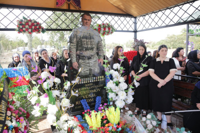 Xaçmazda polkovnik-leytenant Vüsal Rüstəmovun ildönümü mərasimi keçirilib