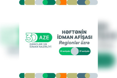 Şimal bölgəsinin həftəlik idman afişası