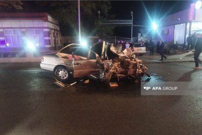 Qubada avtomobil qəzası ölümə səbəb oldu - VİDEO- YENİLƏNİB