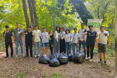 Xaçmazda meşə ərazisi tullantılardan təmizlənib