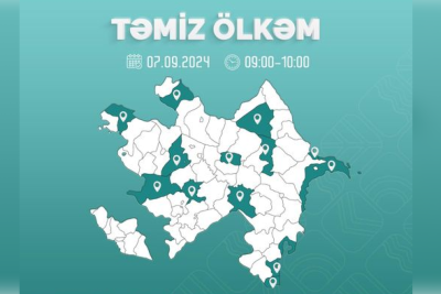 Qubada təmizlik aksiyası təşkil olunacaq