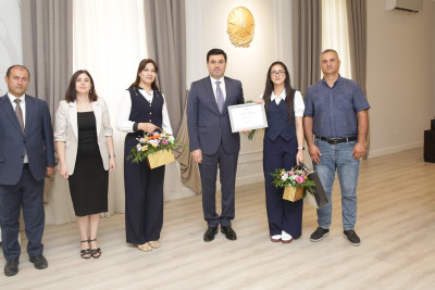 Xaçmazlı şəhidin övladı təhsildə uğur qazanıb