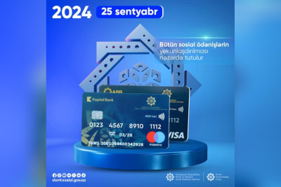 Sosial yardımlar bu tarixdə ödəniləcək