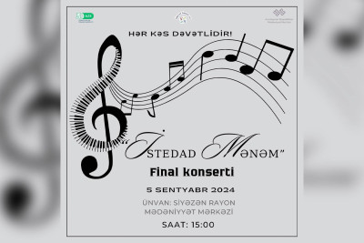 Siyəzəndə sabah konsert var