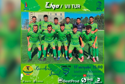 Sabah “Şimal” FK Saatlıda meydana çıxacaq