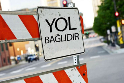 Sürücülərin nəzərinə - Bu yol bağlanacaq