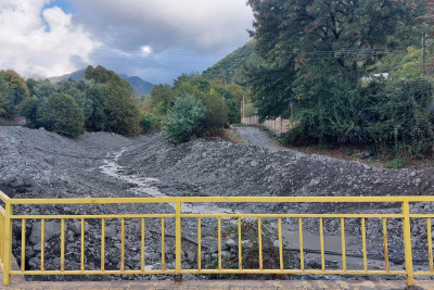 Talıstan kəndinin sel sularından qorunması istiqamətində işlər görülüb