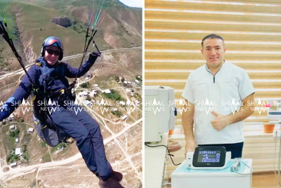 Qubada faciə: Diş həkimi paraşütlə yerə çırpılaraq öldü - Foto