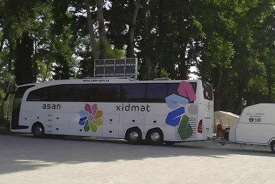 Səyyar ASAN avtobusu İsmayıllıda