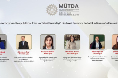 Bir qrup müəllim təltif edilib-SİYAHI