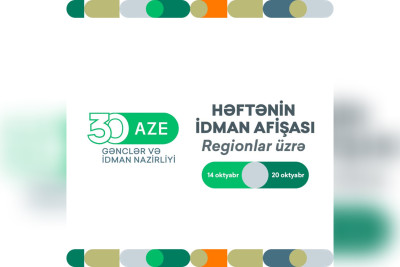 Cari həftənin idman tədbirlərinin AFİŞASI