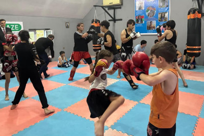 İsamayıllıda yeni "Xüsusi Təyinatlı Kikboksinq" zalı açılıb