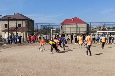 Xaçmaz məktəbləri minifutbol turnirində məharətini göstəriblər