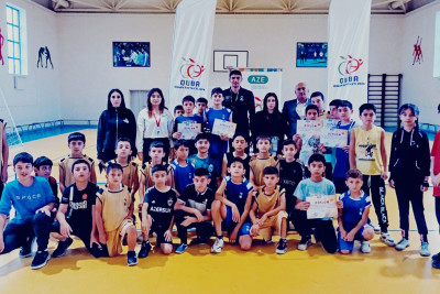 Qubada gənclərin basketbol çempionatı keçirilib