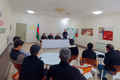 Siyəzəndə Polis Akademiyasına qəbulla bağlı görüş keçirilib