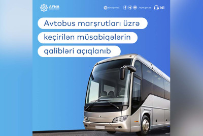 Bakı-Siyəzən marşrutu üzrə müsabiqənin qalibi bəlli oldu