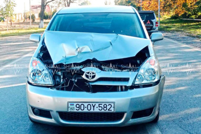 Qubada səhər saatlarında yol qəzası - VİDEO