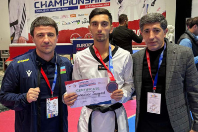 Qubalı taekvondoçunun Avropa uğuru