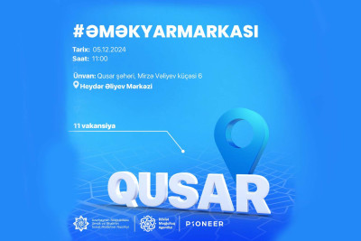 Qusarda əmək yarmarkası keçiriləcək