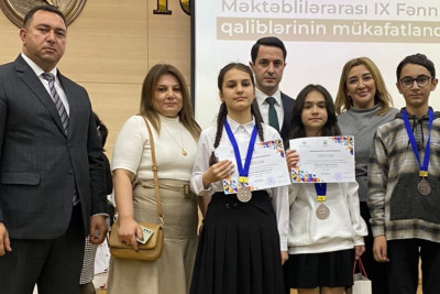 Quba və Şabranlı şagirdlər bürünc medal qazandılar
