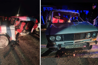 Siyəzəndə qəza baş verib, ölən var