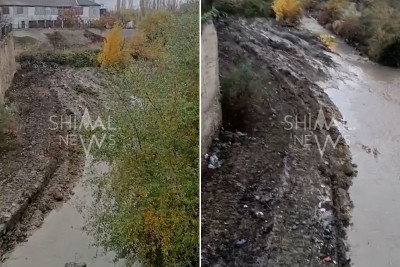 Şabrançaydakı zibillik təmizləndi - VİDEO