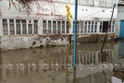 Qubanın daha bir kəndində yağışın fəsadları - FOTO