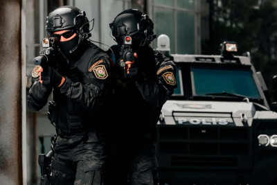 Qusarda məhv edilən silahlı İŞİD bayrağı ilə gəzirdi