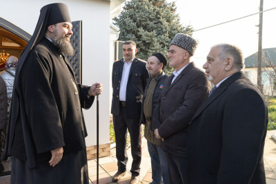 Bakı və Azərbaycanın Yepiskopu Xaçmazda olub