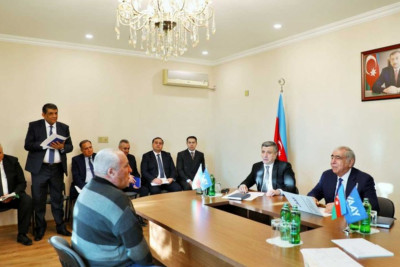 Saleh Məmmədov Siyəzən və Xızı sakinləri ilə görüşüb