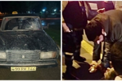 Şabranda qəfil yola çıxan piyadanı maşın vurub