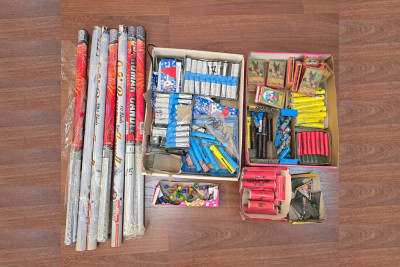 İsmayıllıda pirotexniki vasitələr satan mağaza aşkarlanıb