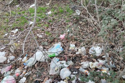 Xaçmazda təmizlənən ərazi yenidən zibillənib - FOTO