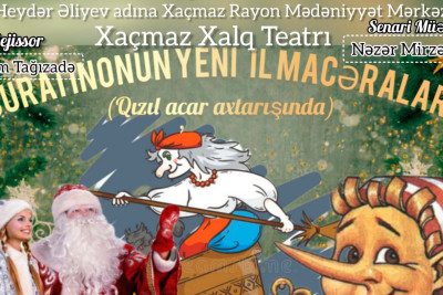 "Buratino" Xaçmaza gəlir