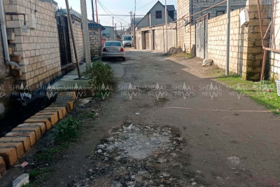 Xaçmazda şəhidin adını daşıyan küçəyə hörmətsizlik - FOTO/VİDEO