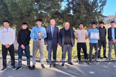 Quba-Xaçmaz iqtisadi rayonunda şagirdlər arasında voleybol yarışı keçirilib - FOTO