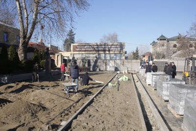 Xaçmazda Heydər Əliyev prospekti belə olacaq - FOTO