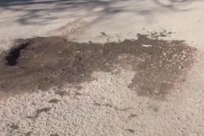 İsmayıllıda mərkəzi küçələrdən biri bərbad vəziyyətdədir - FOTO