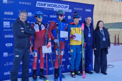 Şahdağda Xizək Alpinizmi üzrə Dünya Kubokunda ilk günün qalibləri bəlli olub - FOTO