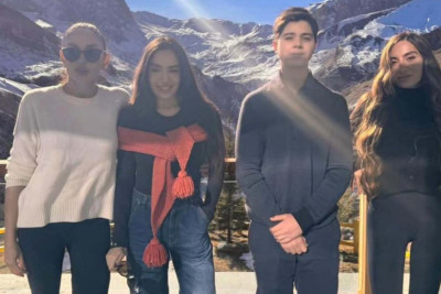 Prezidentin ailəsi “Şahdağ”da - FOTO