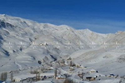 Quba və Qusar ağ örpəyə bürünüb -VİDEO