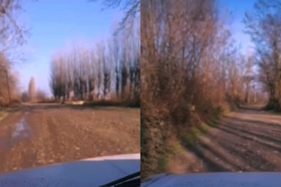 Diqqətdən kənar qalan "Qıraqlı-Ağaşirinoba-Manafoba" yolu - VİDEO