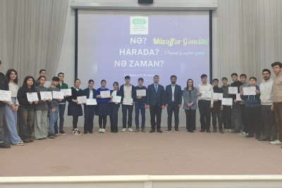 Xaçmaz şagirdlərinin zəka yarışı - İNTELLEKTUALLAR MÜKAFATLANDIRILDI