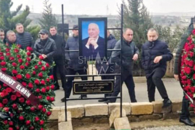 Şəmsəddin Xanbabayev dəfn olundu - FOTO