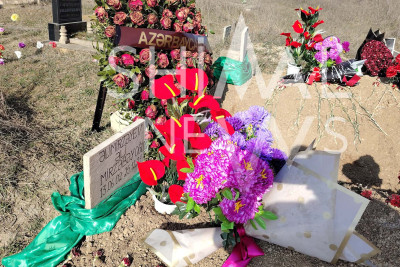 Qusarlı bacı qardaşın 40 mərasimi keçirilib - FOTO