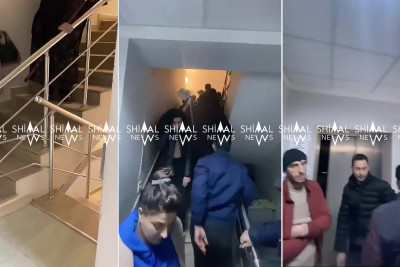 Xaçmaz xəstəxanasında biabırçılıq-Xəstələr beşinci mərtəbəyə pilləkənlə qalxırlar