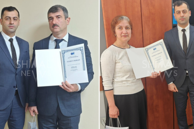 Quba və Xaçmaz müəllimləri mükafatlandırıldı