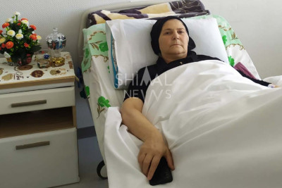 Xaçmazda şəhid anası xəsarət alıb - FOTO