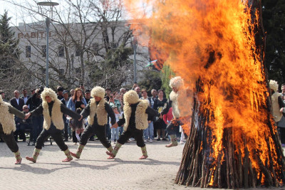 Qəbələdə Novruz şənliyi keçirilib