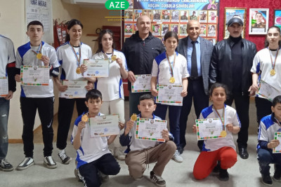 Qəbələdə 70 gənc voleybol yarışına qatılıb